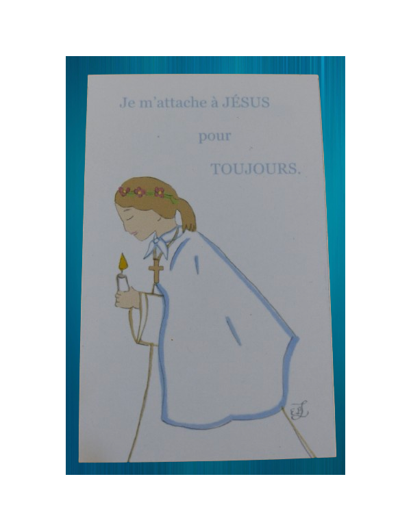 Je m'attache à Jésus - Image