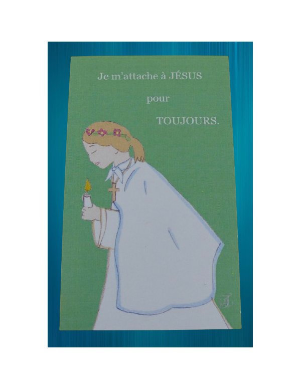 Je m'attache à Jésus pour toujours - Image