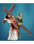 Jésus portant sa Croix - Figurines en résine