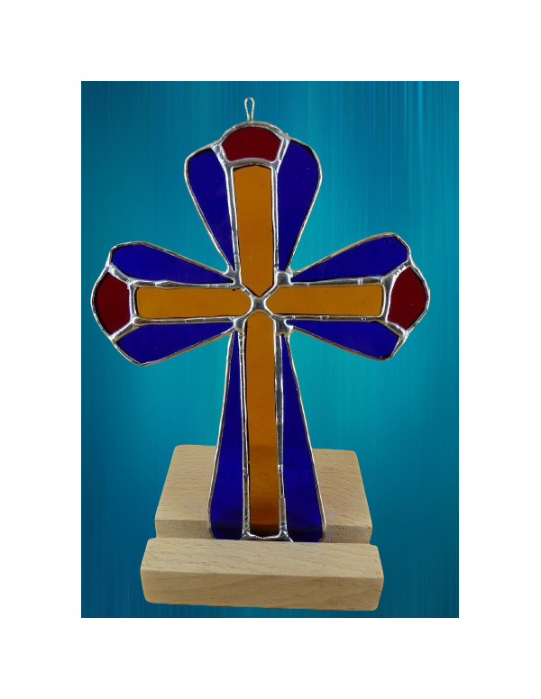 Croix - Vitrail