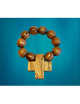 Olive wood decade rosary