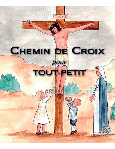 Un joli petit livre cartonné pour tout-petit sur le chemin de croix