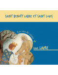 La vie de saint Benoît Labre et saint Louis dans la collection les vies de saints de soeur Laure