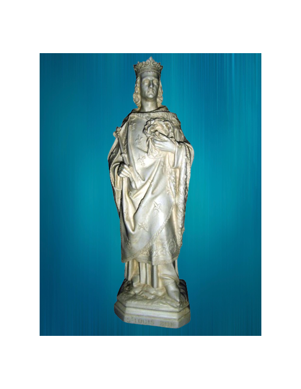 Statue de Saint Louis - 37 cm