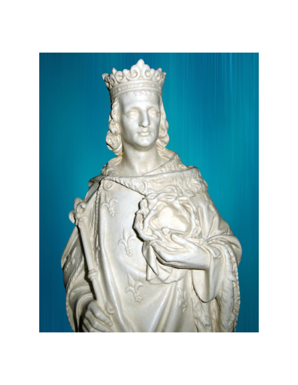Statue de Saint Louis - 37 cm