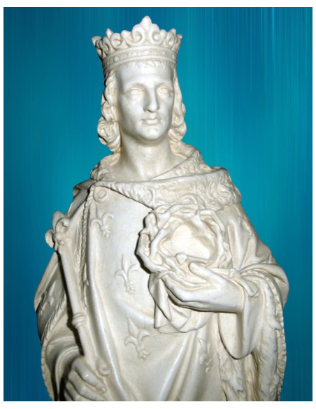 Statue de Saint Louis - 37 cm