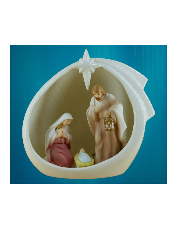 Nativité en porcelaine