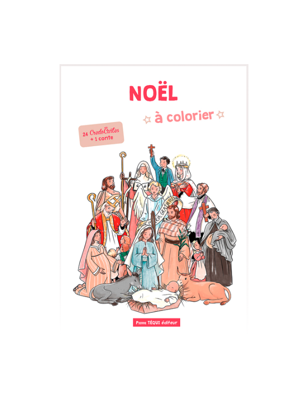 Noël à colorier - Anne-Charlotte Larroque (illustratrice)