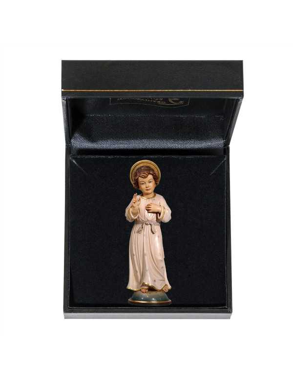 Statue en bois peint - Enfant-Jésus