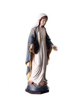 Painted wooden statue of the Miraculous Virgin 2