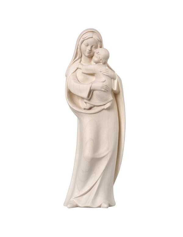 Wooden statue Saint Virgin of tenderness