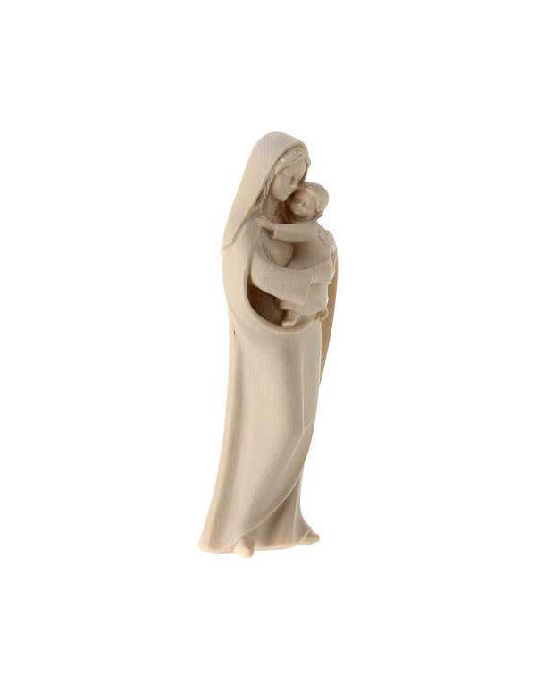 Wooden statue Saint Virgin of tenderness