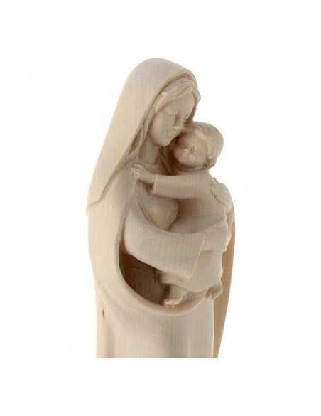 Wooden statue Saint Virgin of tenderness