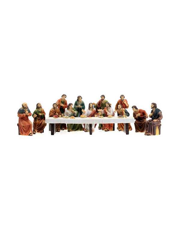 The Last Supper - 3,5 in (9 cm) resin figurines