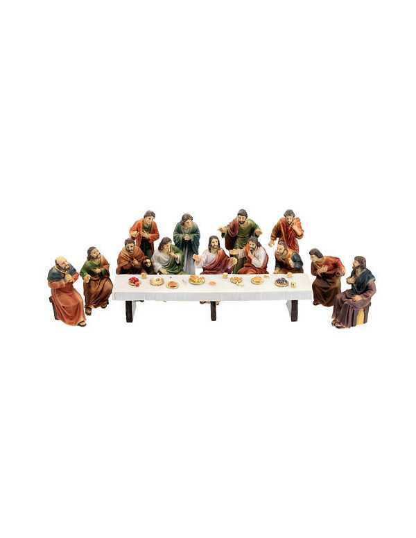 Cène - Figurines en résine de 9 cm