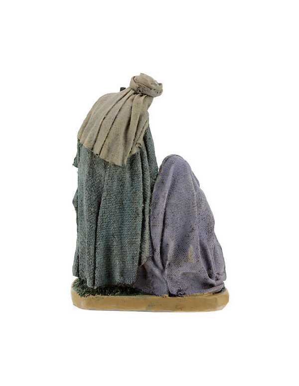 Nativité - Résine colorée 20 cm