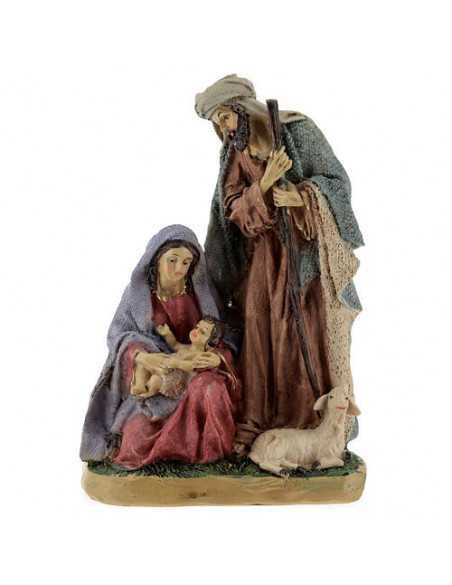 Nativité - Résine colorée 20 cm