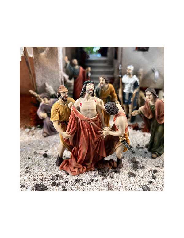 Jésus est dépouillé de ses vêtements -...