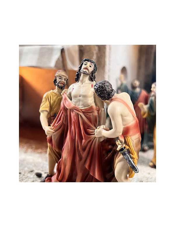 Jésus est dépouillé de ses vêtements -...