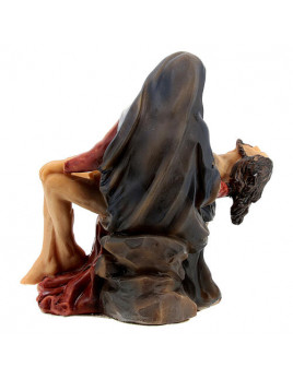 Figurine en résine de Jésus remis à sa mère. 2