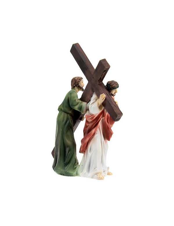 Jésus portant sa Croix - Figurines en résine