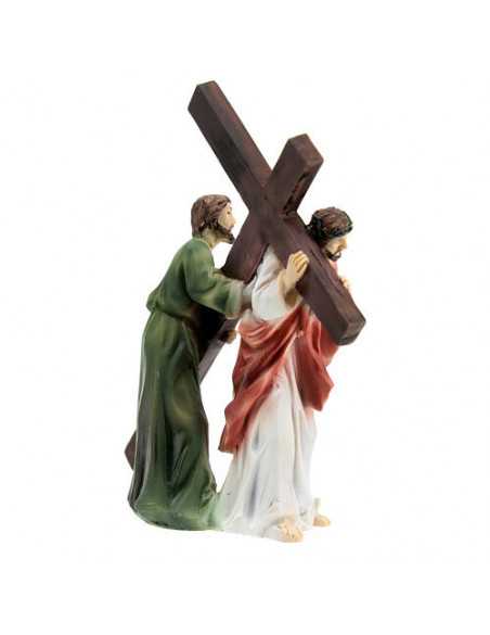 Jésus portant sa Croix - Figurines en résine