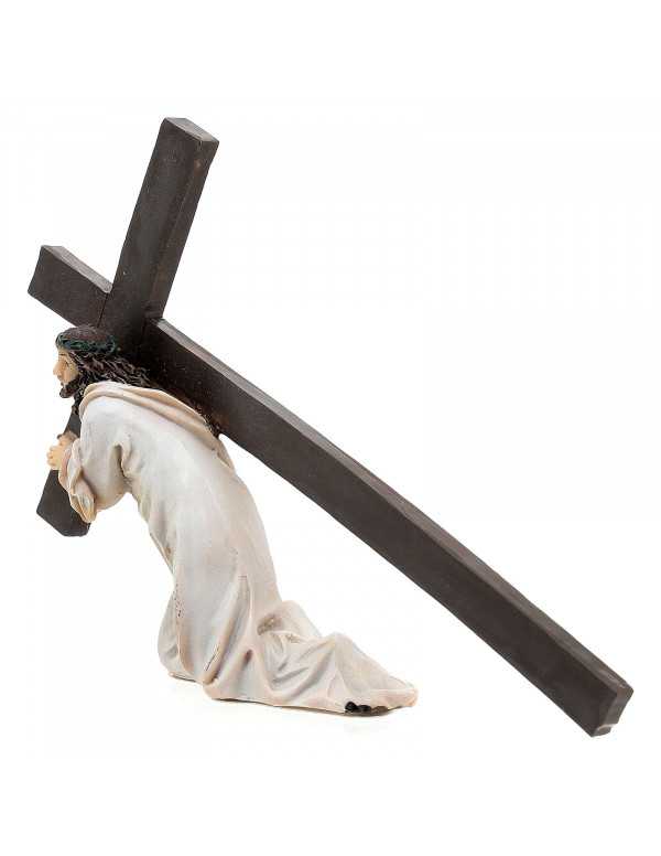 Jésus tombant sous le poids de sa Croix -...