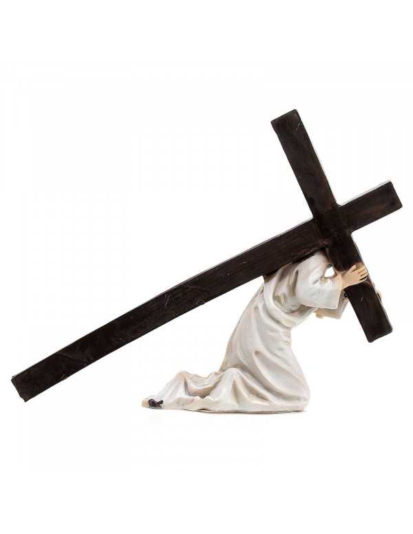 Jésus tombant sous le poids de sa Croix -...