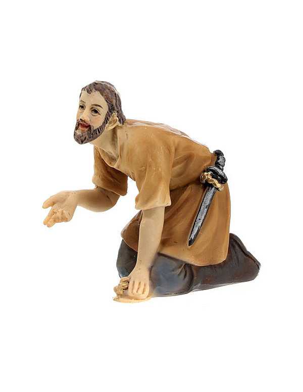 Joueurs tirant au sort le vêtement de Jésus -...