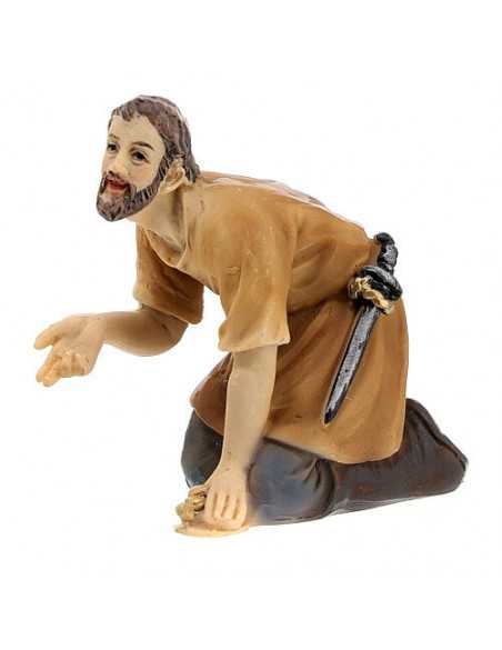 Joueurs tirant au sort le vêtement de Jésus - Figurines en résine