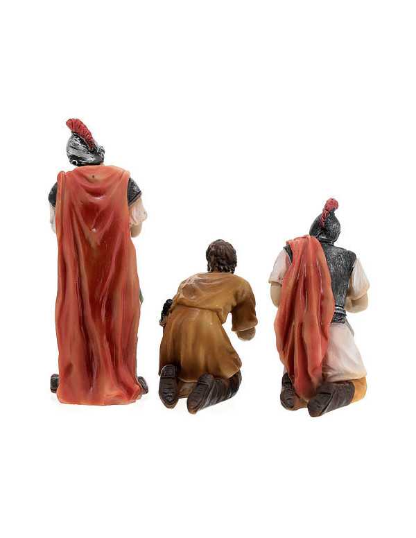 Joueurs tirant au sort le vêtement de Jésus -...