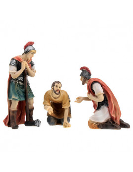 Joueurs tirant au sort le vêtement de Jésus - Figurines... 2