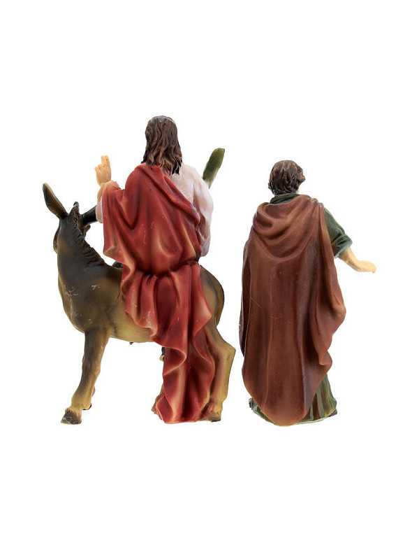 L'entrée de Jésus à Jérusalem - Figurines en...