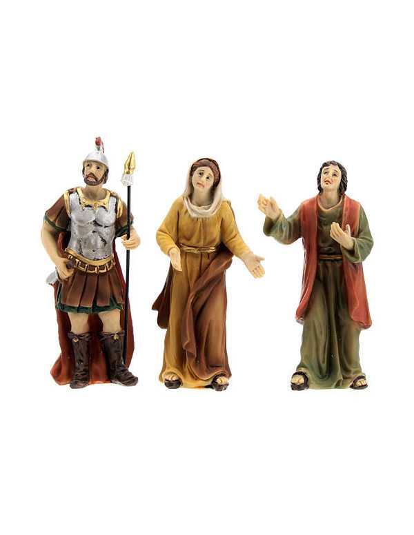 Marie au pied de la Croix - Santons en résine