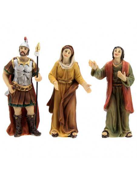 Marie au pied de la Croix - Santons en résine