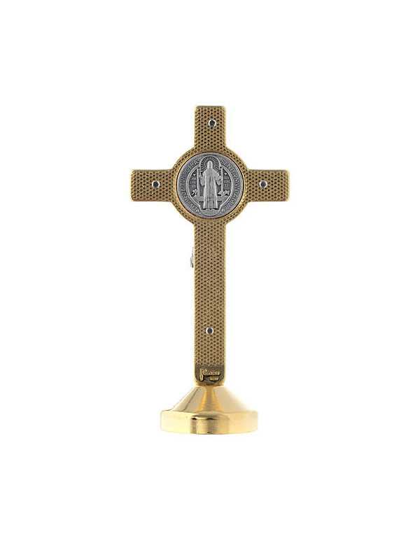 Petite croix sur socle de Saint Benoît