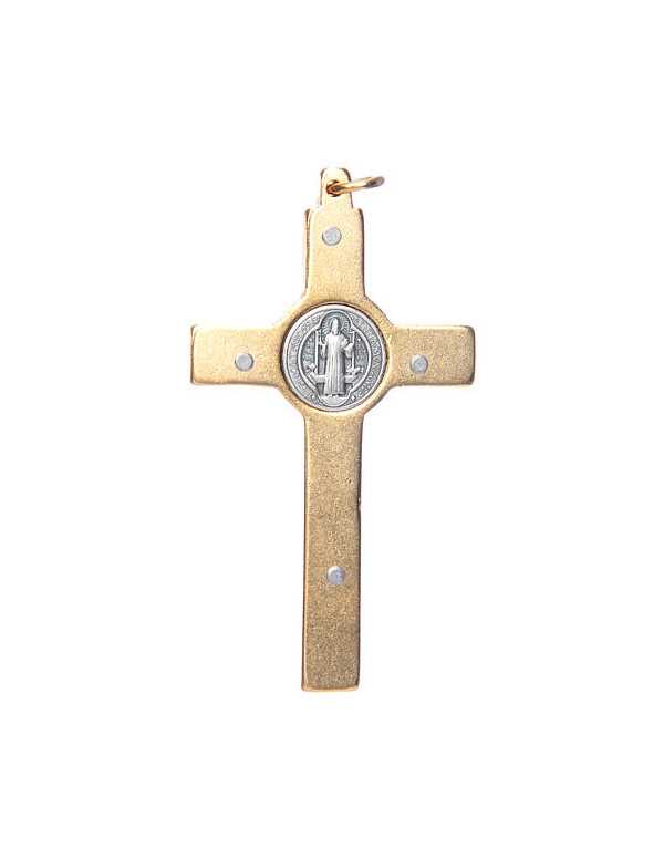 Pendentif croix de saint Benoît