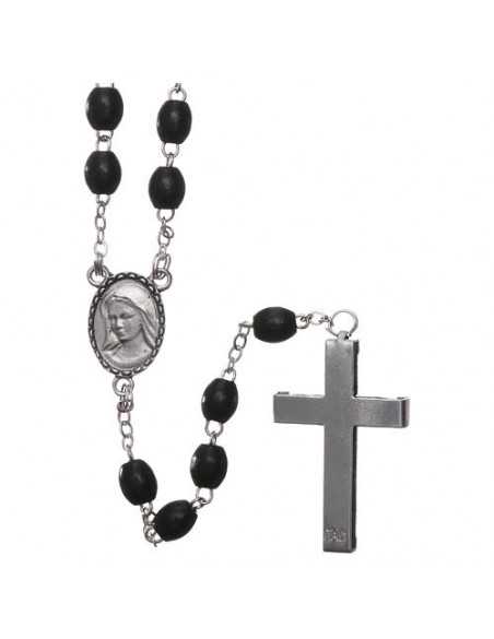Chapelet en bois - Notre-Dame de Lourdes