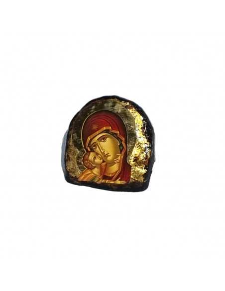 Vierge de Vladimir - rouge