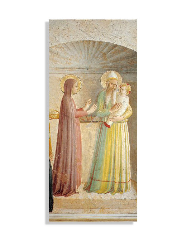 La Présentation de Jésus au temple de Fra Angelico - Signet