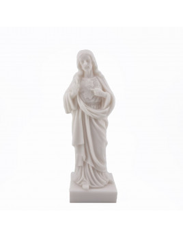 Statue Sacré-Cœur - albâtre