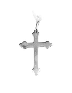 Pendentif croix trilobée argent