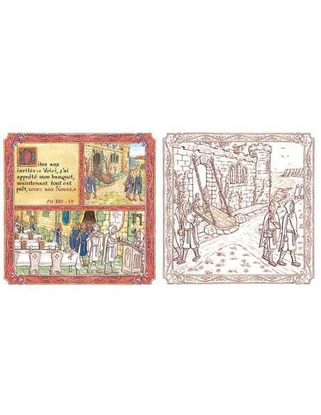 Le Festin des Noces - Livret de coloriage