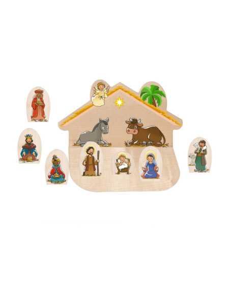 Crèche en bois pour les plus petits