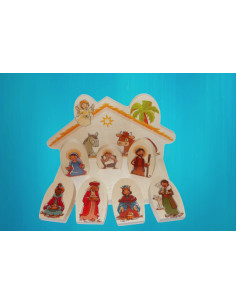 Crèche en bois pour les plus petits 2