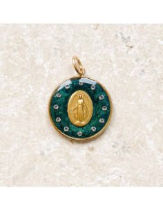 Médaille miraculeuse couronnée d'étoiles 2