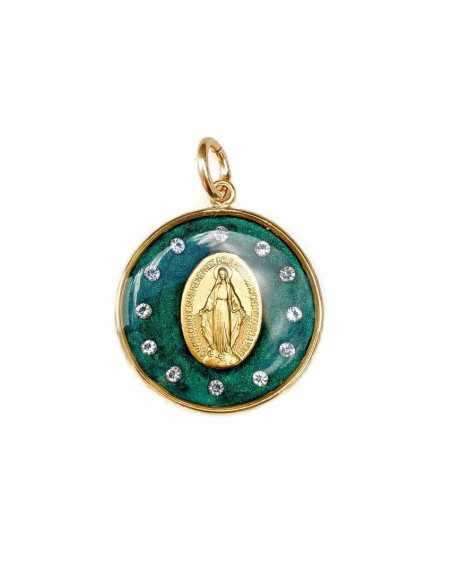 Médaille miraculeuse couronnée d'étoiles
