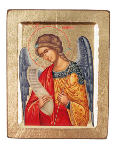 Icône byzantine de l'Archange Saint Gabriel