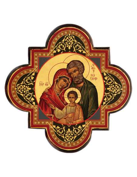 Icône Sainte Famille Fleur de la Vie