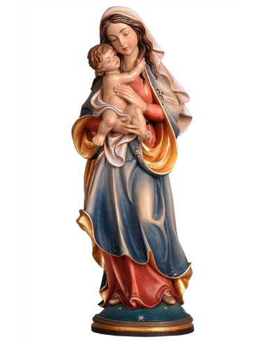 Petite statue en bois avec coffret cadeau -...